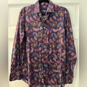Etro Mens paisley button down